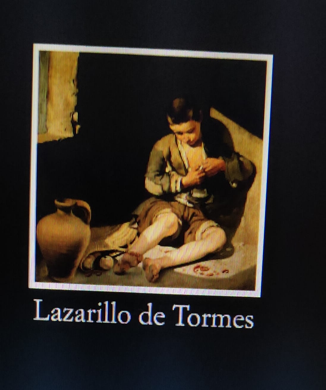 Lectura compartida Lazarillo de Tormes